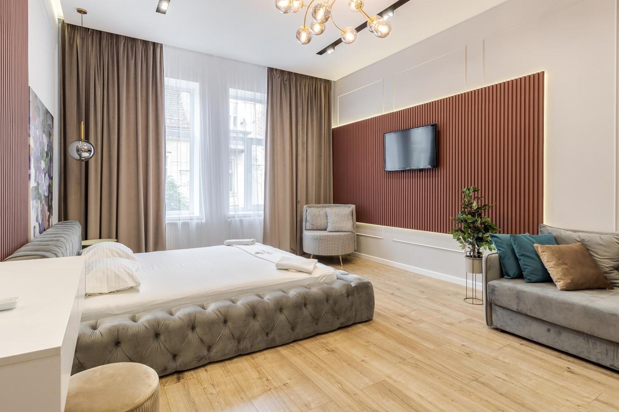 Leogrand Apartments On Leontovycha 17 利沃夫 外观 照片